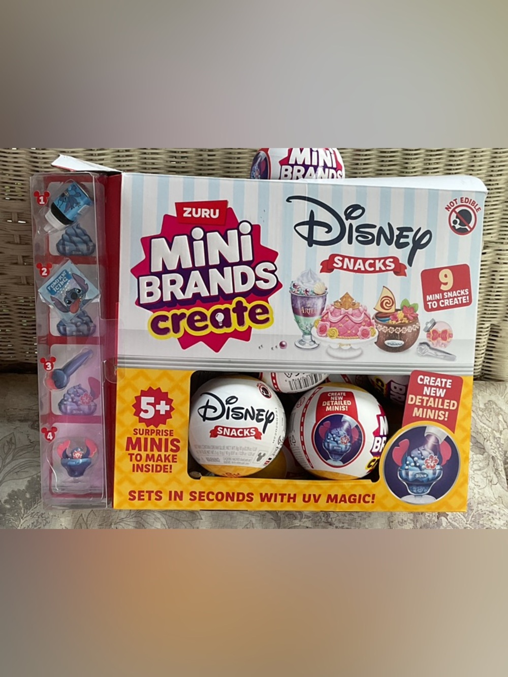NEW:Mini ZURU MINI Create Disney Snacks Surprise Set -